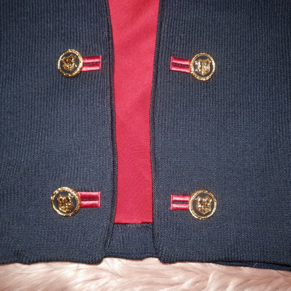 Vintage St John Nautical Theme Double Breast Coat - Picture 3 of 8